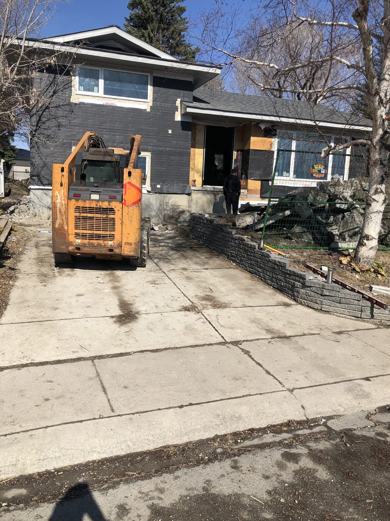 New Build — Driveway, Stairs & Foundation — photo 2