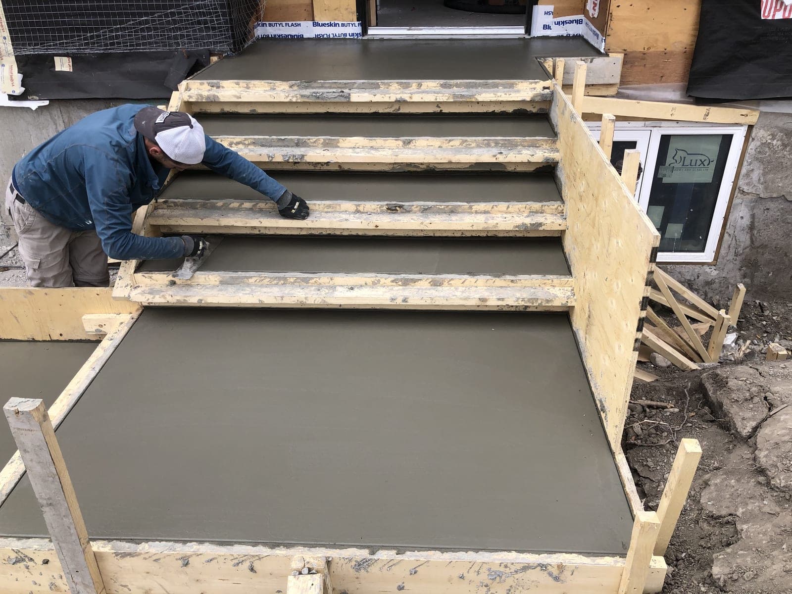 New Build — Driveway, Stairs & Foundation in Calgary